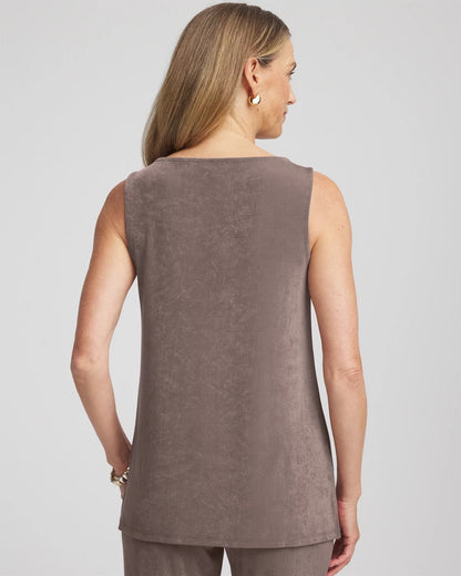 Chico's Travelers™ Classic Side-Slit Tank