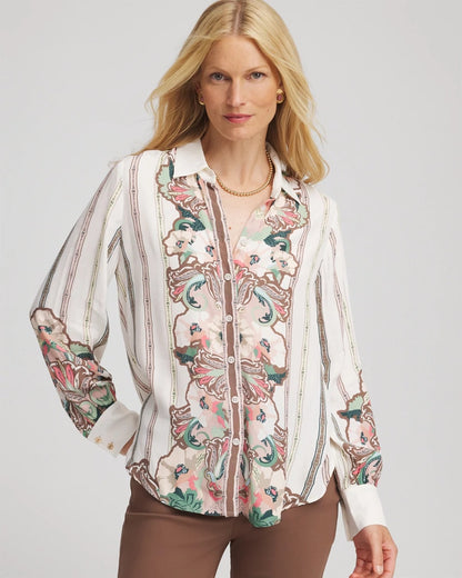 Chico's Silky Classic-Fit Shirt