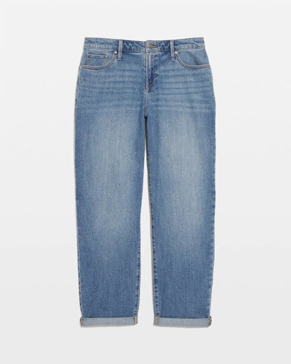Chico's Dewdrop Boyfriend Cropped Jeans