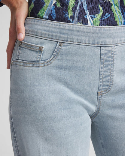 Chico's Petite Pull-On Wide-Leg Jeans