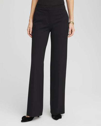 Chico's Emme Wide-Leg Trouser Ponte Pants