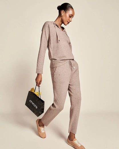 Chico's Zenergy® Luxe Rhinestone Ankle Pants