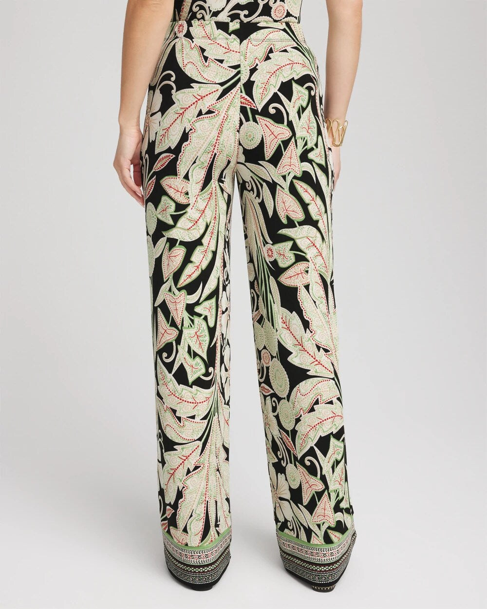 Chico's Travelers™ Island-Motif Palazzo Pants