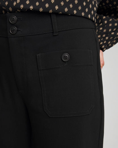 Chico's Emme Four Pocket Straight Cropped Pants