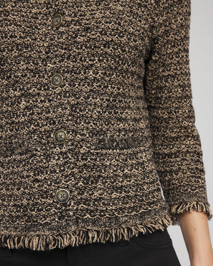 Chico's Tweed Cropped Jacket