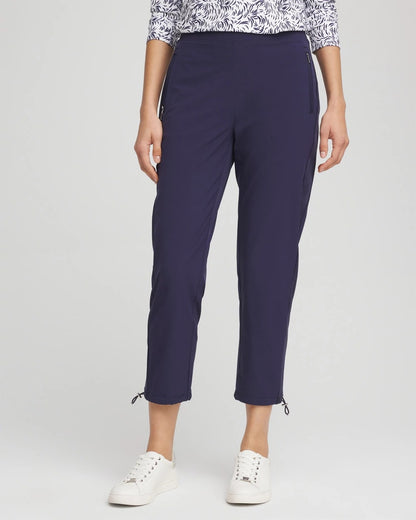 Chico's Zenergy® UPF Rib Mix Cropped Pants
