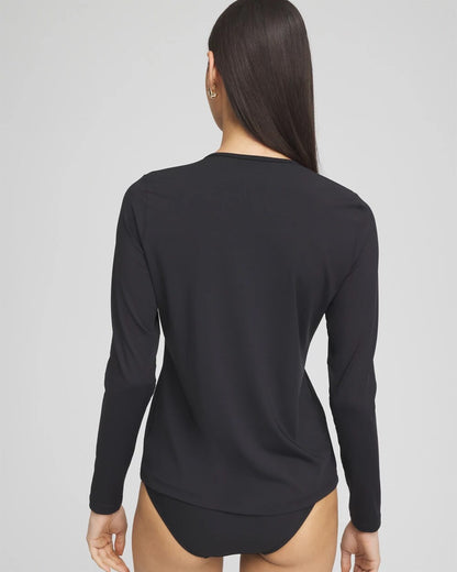 Chico's Gottex Long-Sleeve Swim Shirt