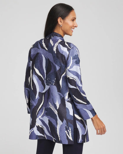 Chico's Travelers™ Wave Reversible Crushed Jacket