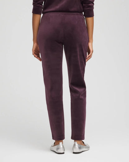 Chico's Zenergy® Velour Tapered Ankle Pants