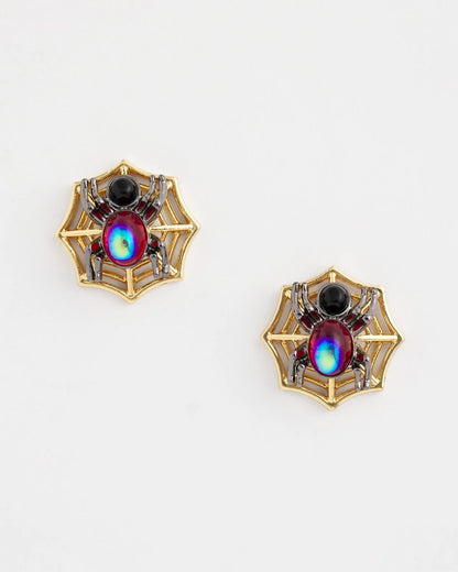 Chico's Spider Web Glitz Earrings