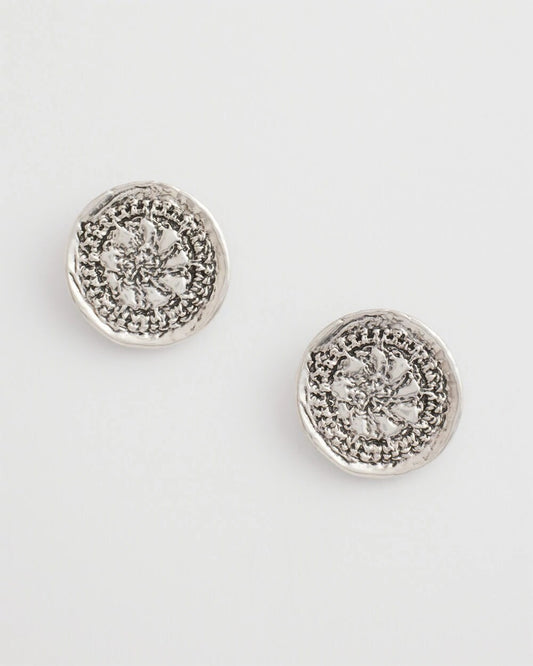 Chico's Medallion Earrings