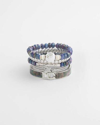Chico's Faux Tennis Stretch Bracelet