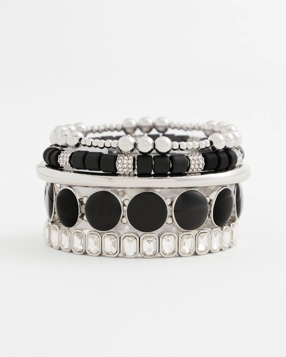 Chico's Reversible Round Stretch Bracelet