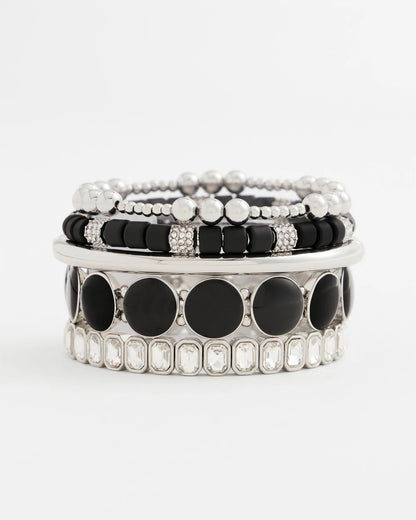 Chico's Reversible Round Stretch Bracelet