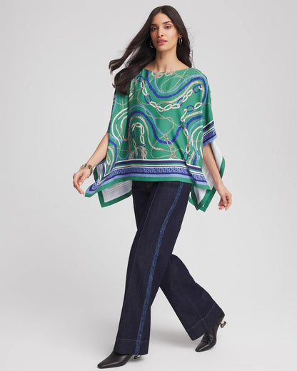 Chico's Rope Relic Poncho