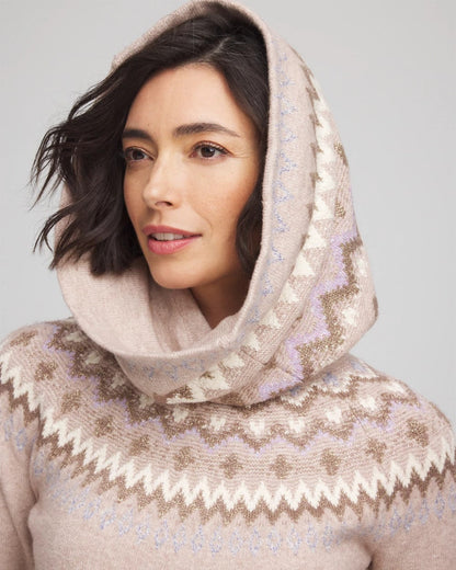 Chico's Fair Isle Reversible Snood