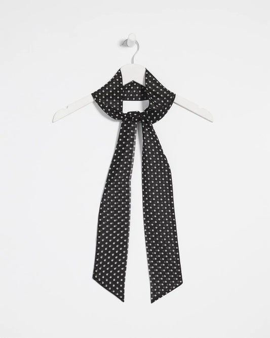 Chico's Polka Dot Skinny Scarf