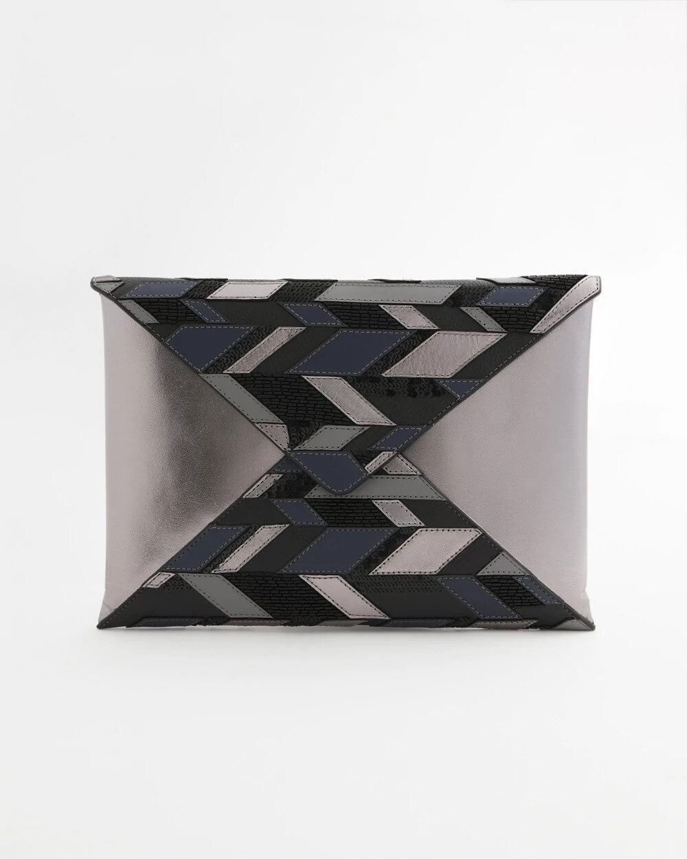 Chico's Embellished Envelope Clutch