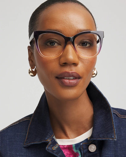 Chico's Cat Eye Colorblock Readers