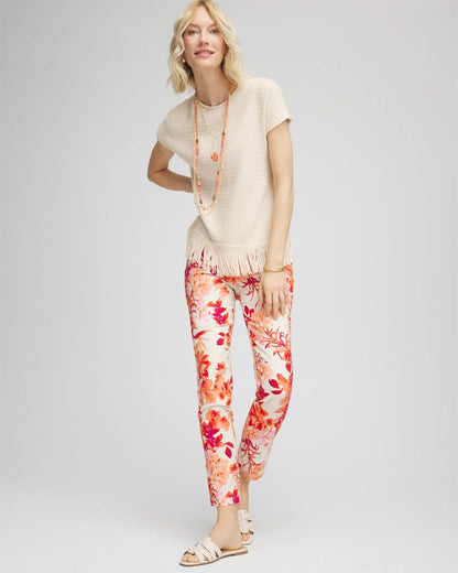 Chico's Petite Brigitte™ Slub Ankle Pants