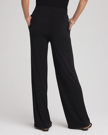 Chico's Petite Travelers™ Wide-Leg Pocket Pants