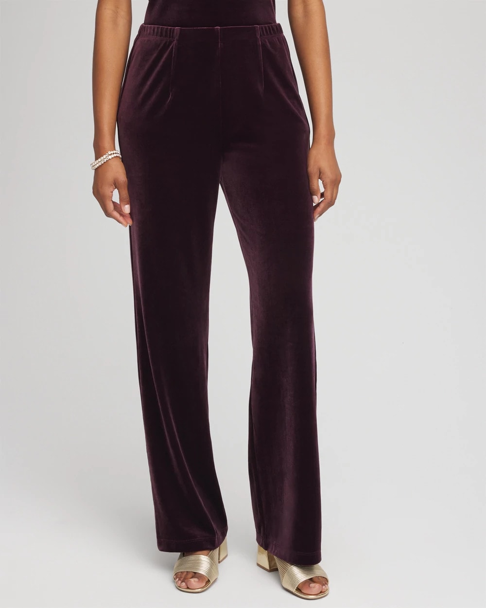 Chico's Petite Travelers™ Velvet No Tummy Pants