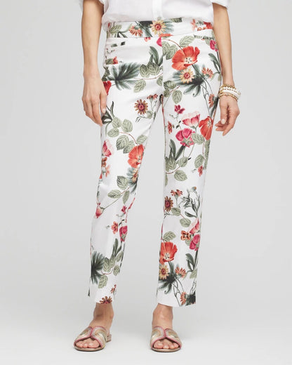 Chico's Petite Brigitte™ Slub Cropped Pants