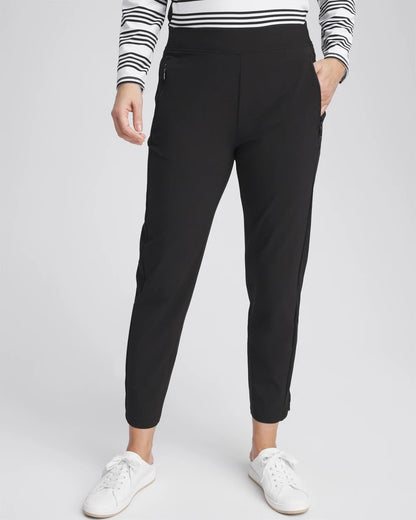 Chico's Zenergy® UPF Rib Mix Ankle Pants