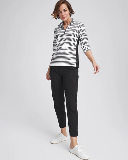 Chico's Zenergy® UPF Rib Mix Ankle Pants