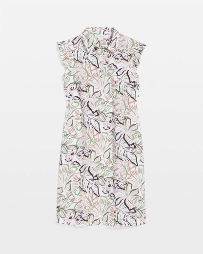Chico's Zenergy® UPF Knit Floral Polo Dress
