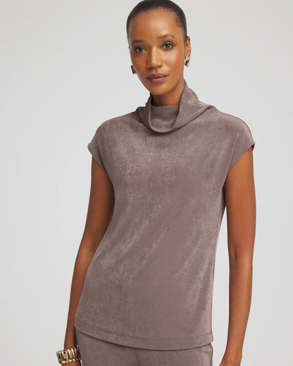 Chico's Travelers™ Mockneck Top