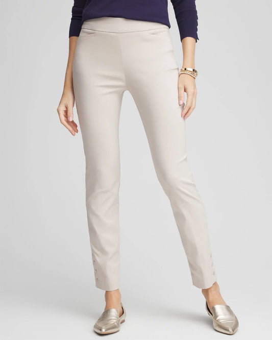 Chico's Brigitte™ Pull-On Slim Rivet Ankle Pants