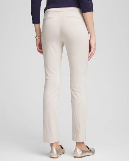 Chico's Brigitte™ Pull-On Slim Rivet Ankle Pants