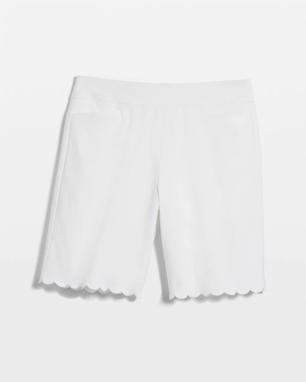 Chico's Brigitte™ Pull-On Scallop-Hem Shorts