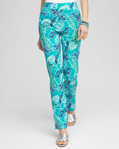 Chico's Brigitte™ Tropical  Slim Leg Pants