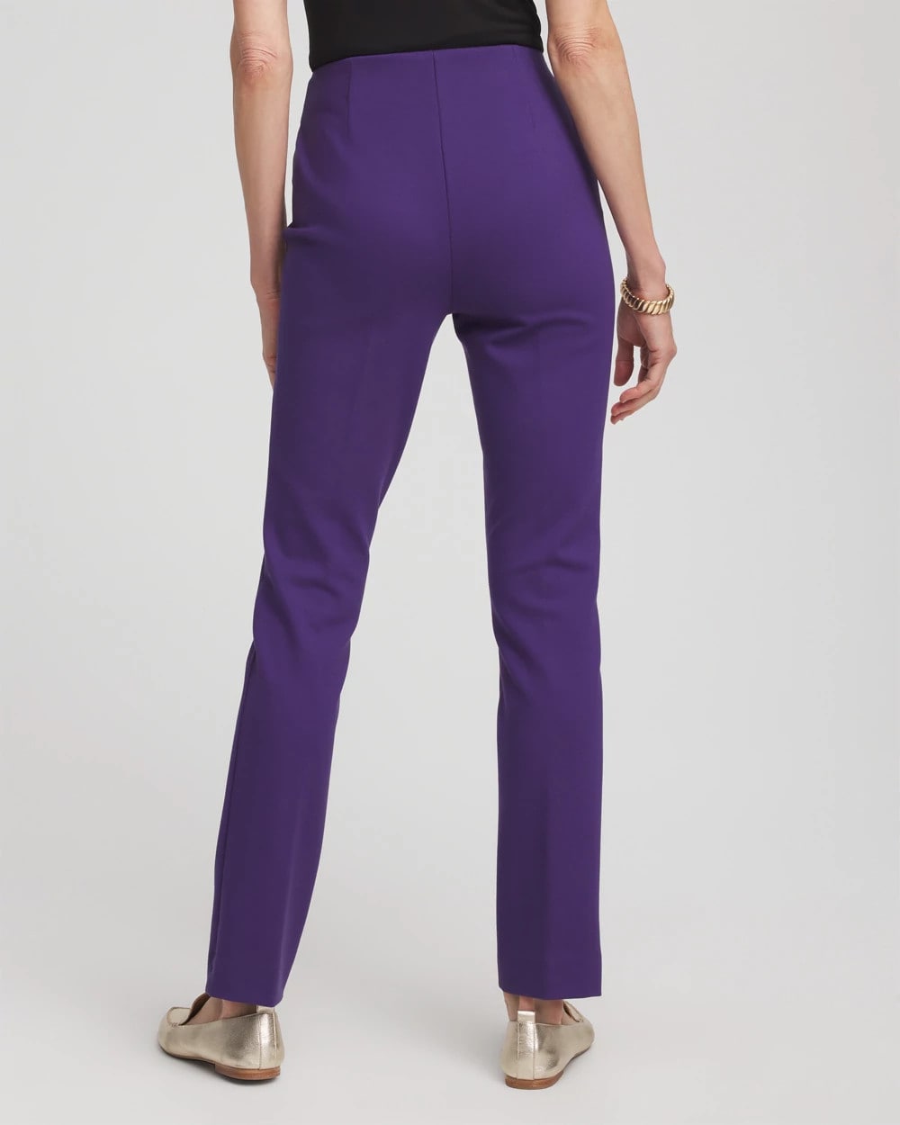 Chico's Juliet Slim Trim Detail Ankle Pants